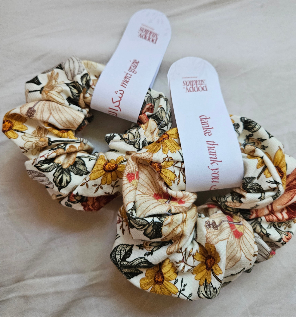 scrunchie "wildflowers"