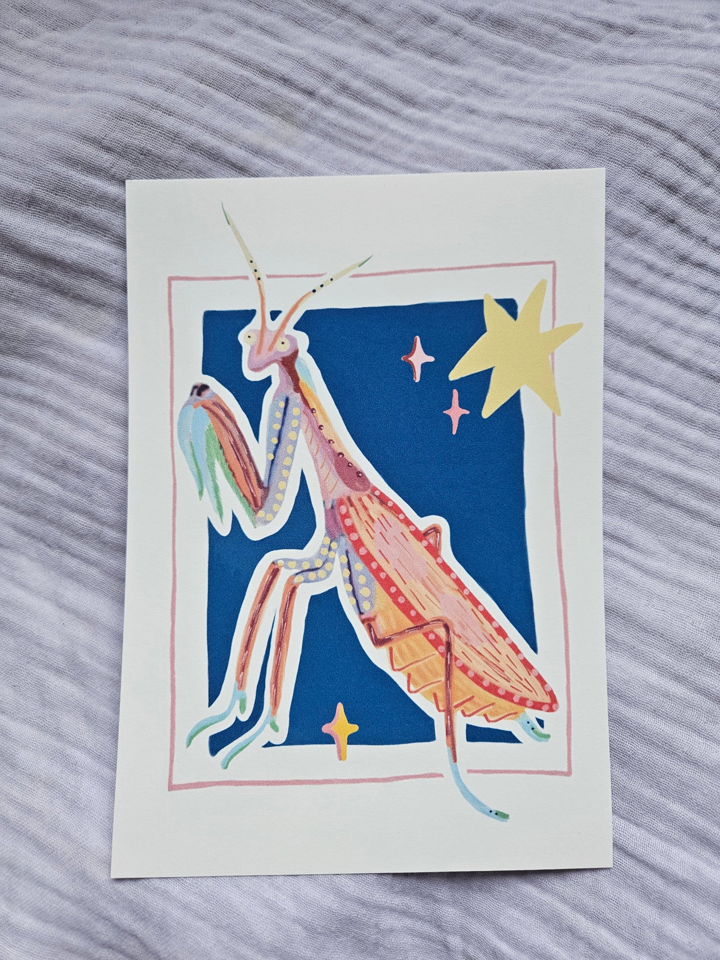 mantis print "feminist icon"