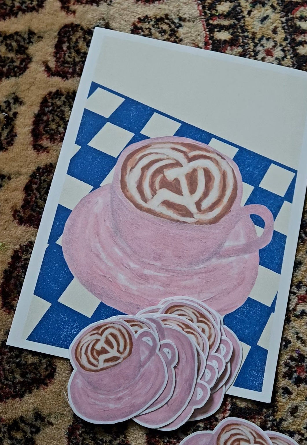 sticker "commie coffee"