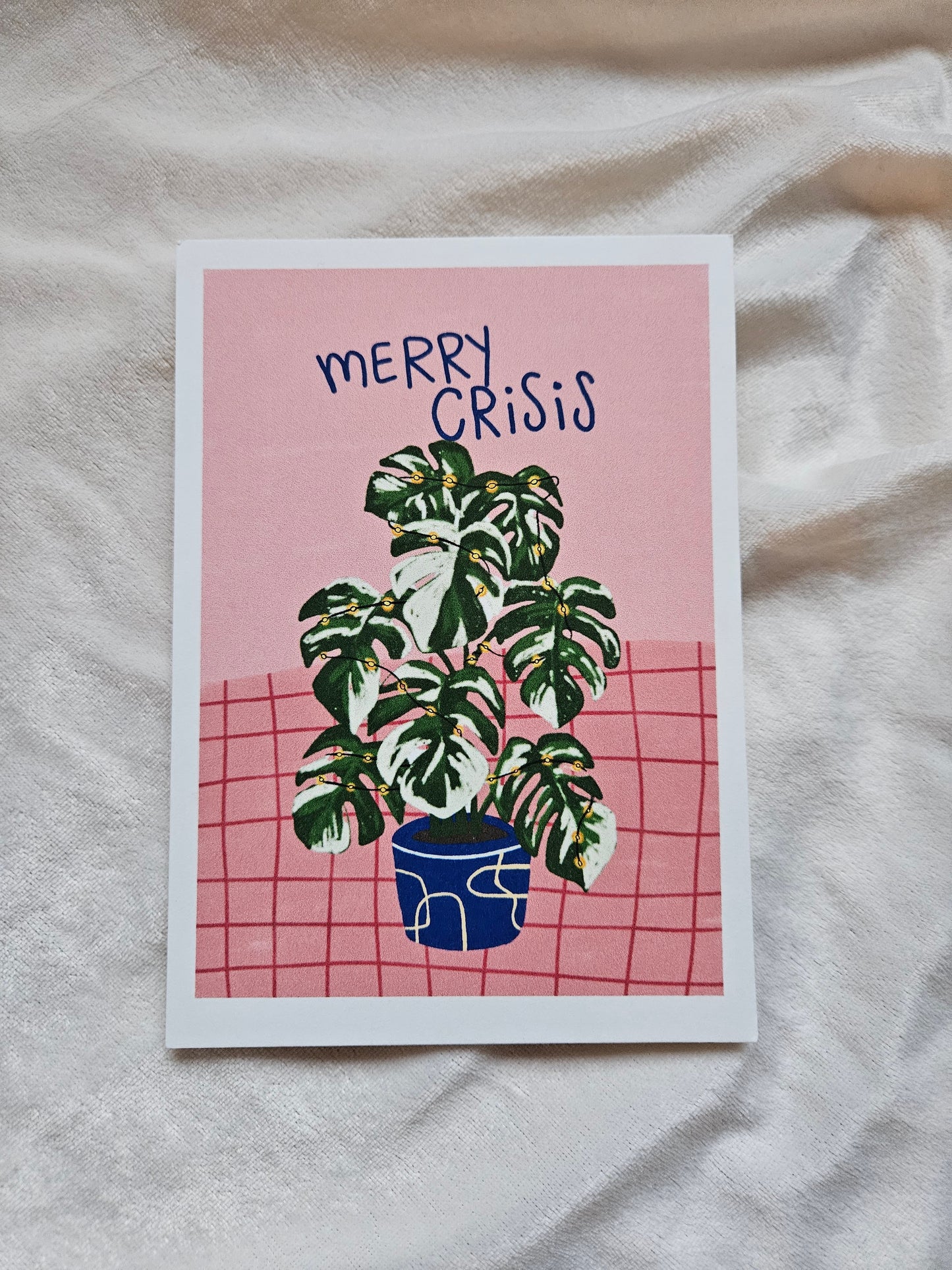 print "merry crisis"
