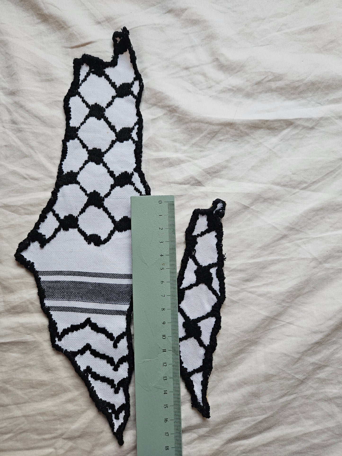 keffiyeh map patch - small