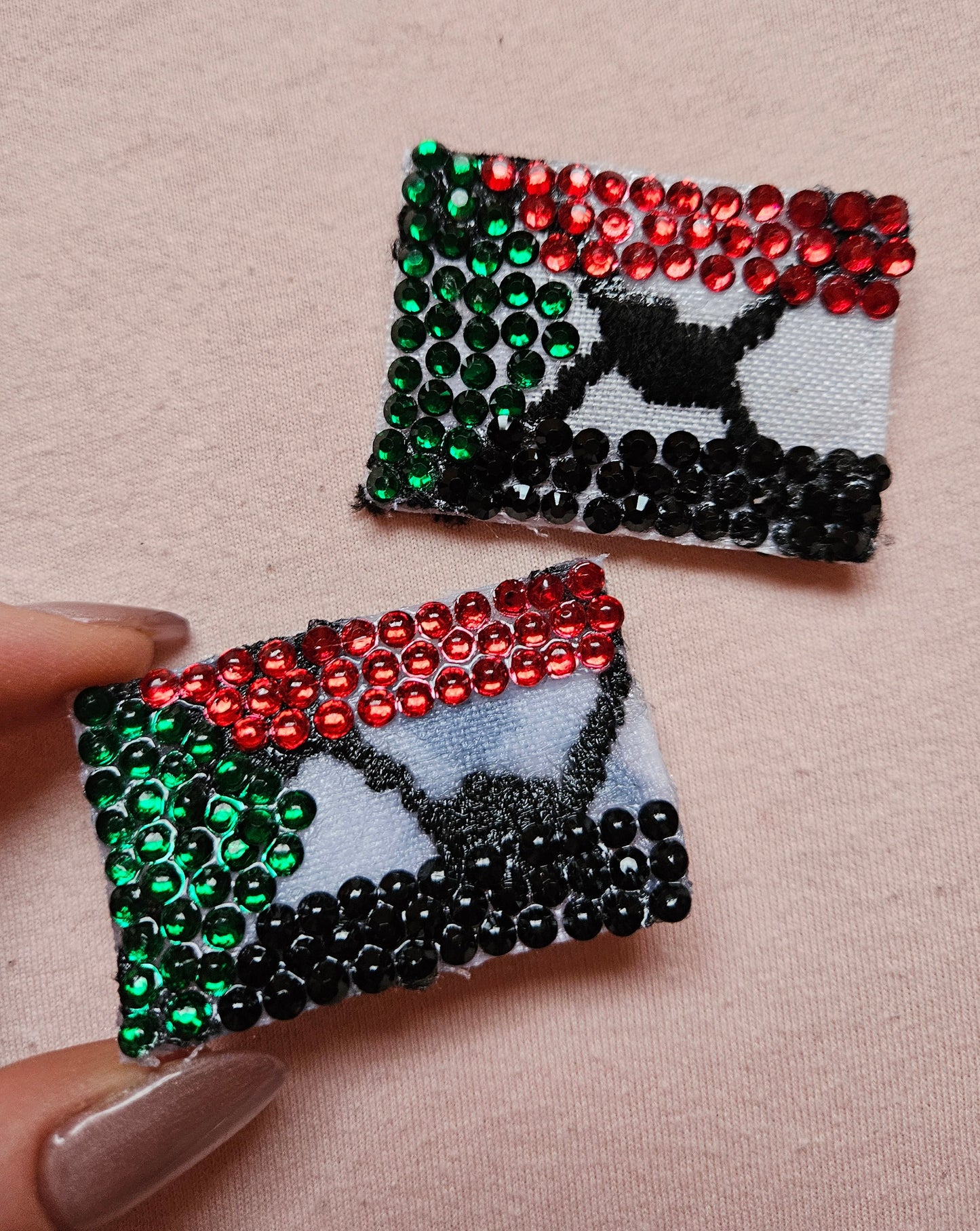 sudan solidarity brooche