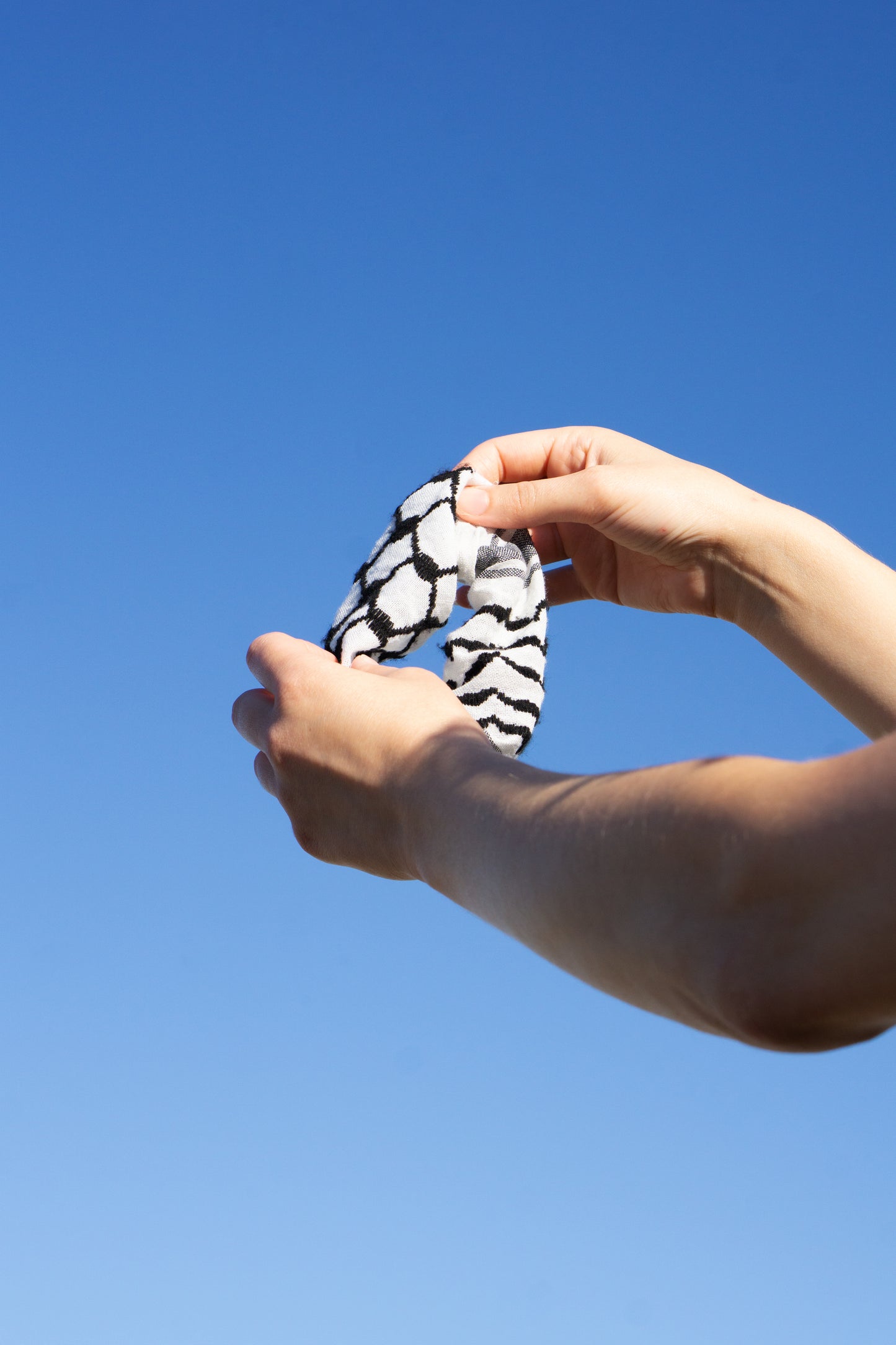 keffiyeh scrunchie