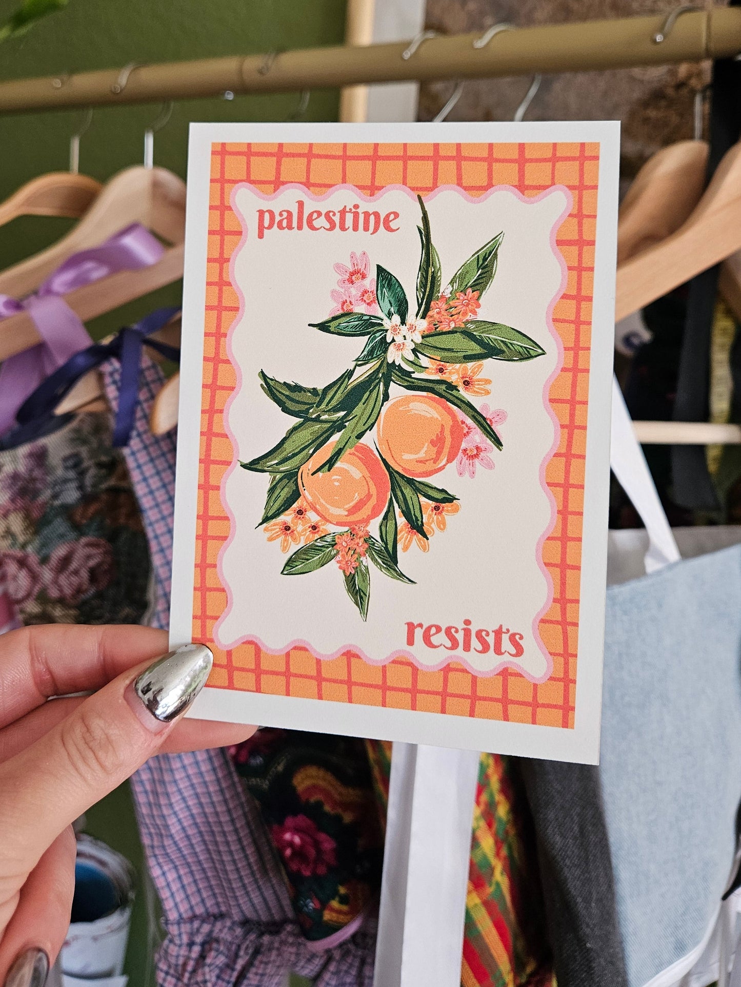 print "palestine resists"
