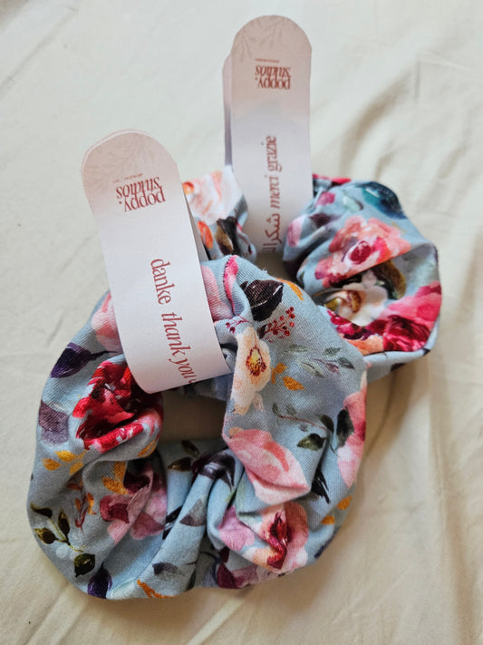 scrunchie "flowers"