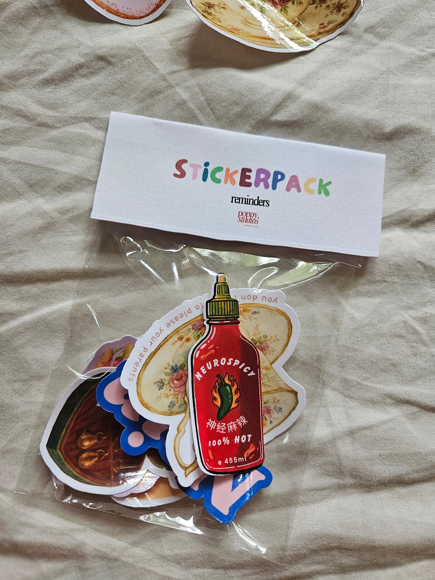 stickerpack "reminders"