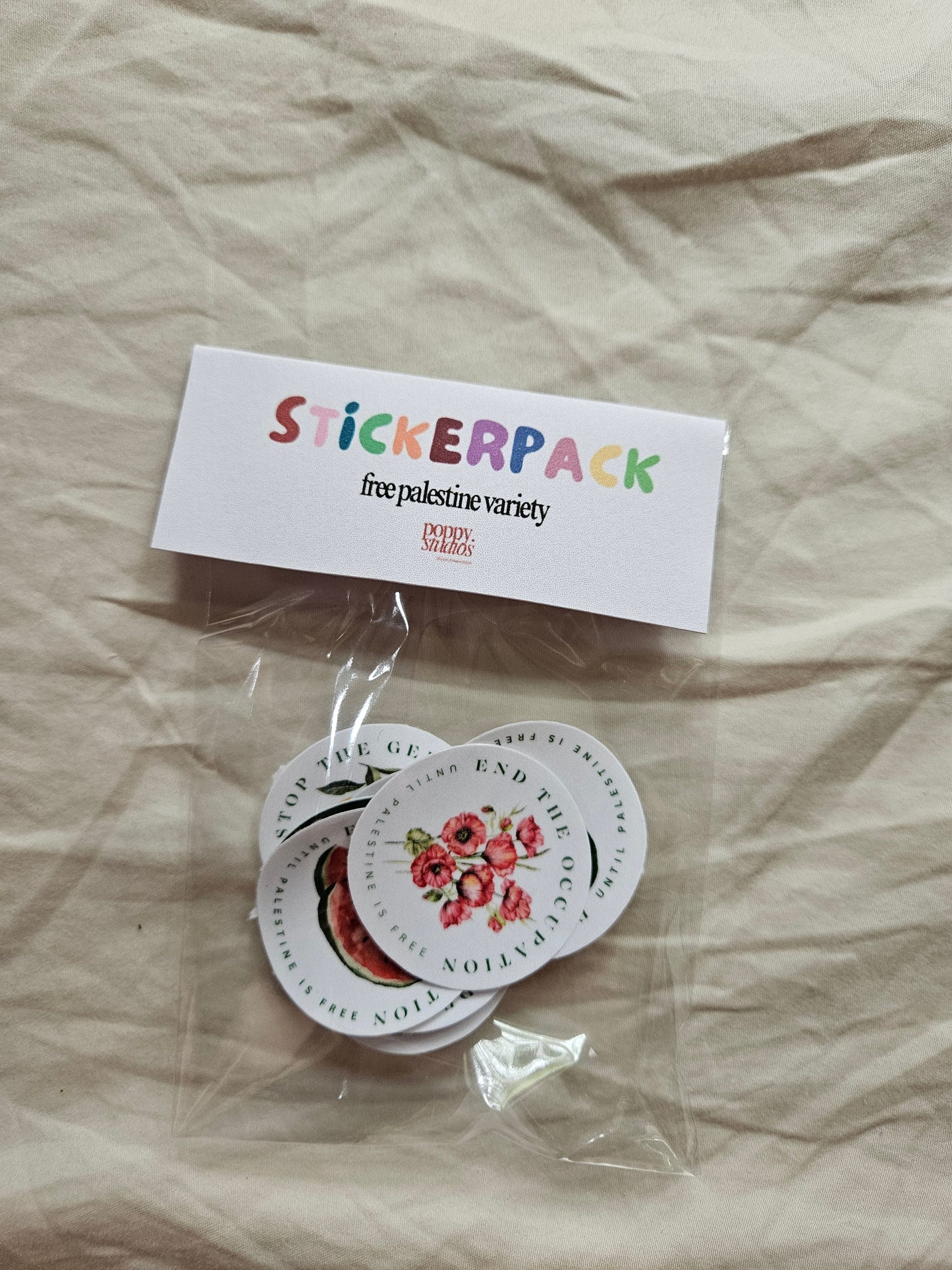 stickerpack "palestine circle variety"