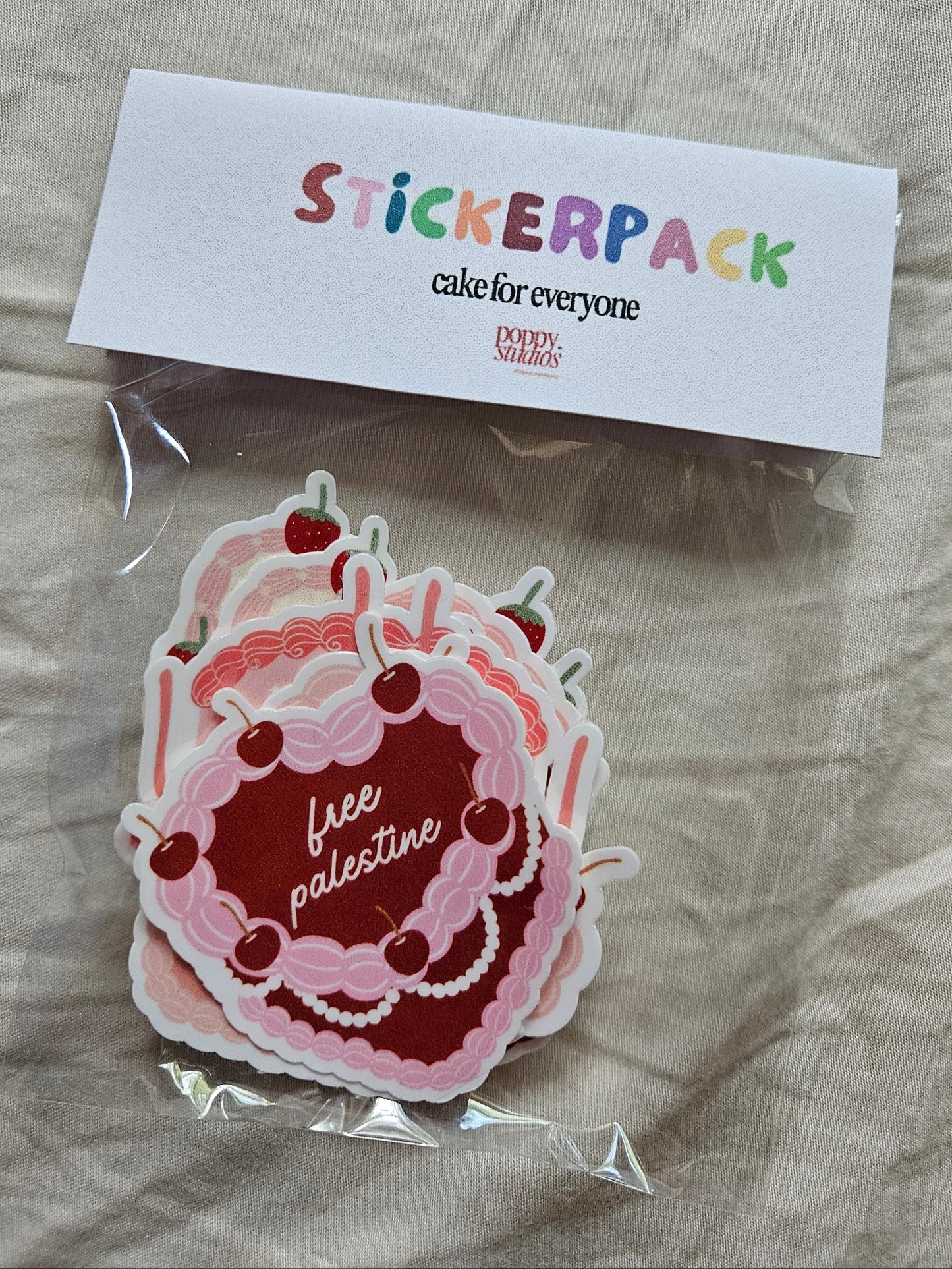 stickerpack "cake for everyone"