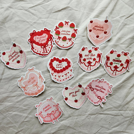 stickerpack "cake for everyone"