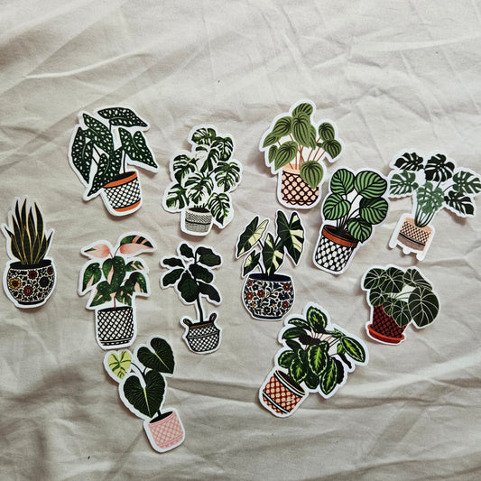 stickerpack "plantlovers for palestine"