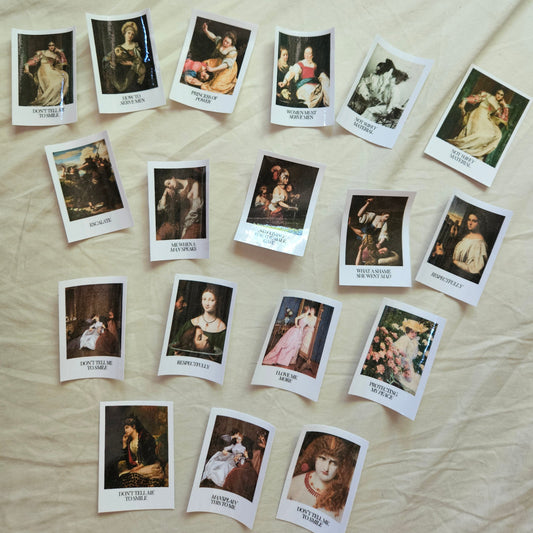 stickerpack "mad woman"