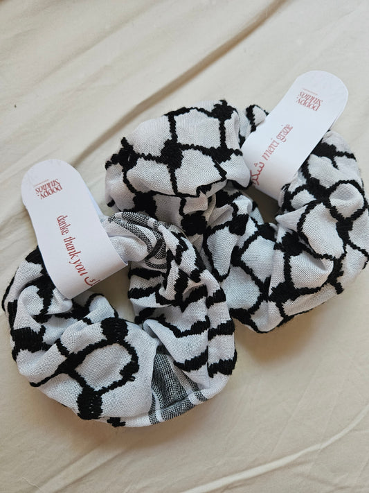 keffiyeh scrunchie