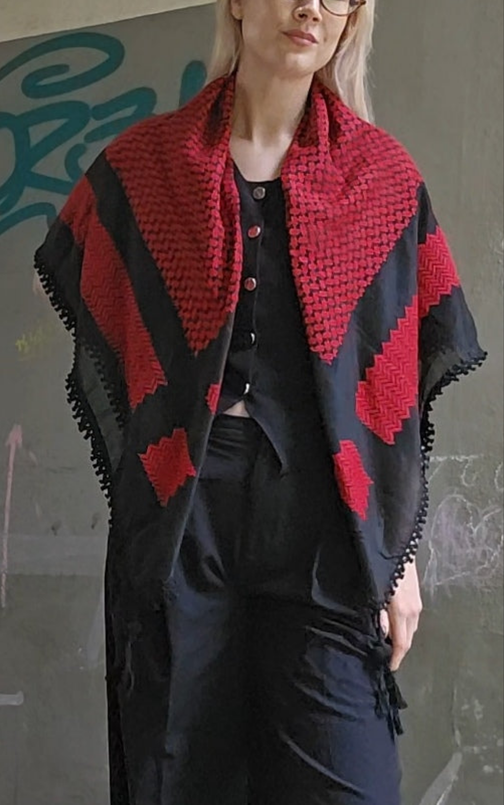 black keffiyeh