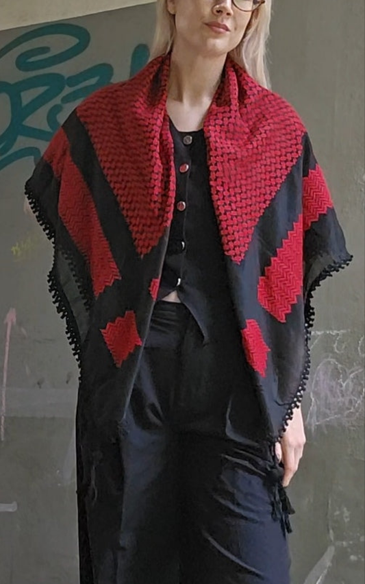 black keffiyeh
