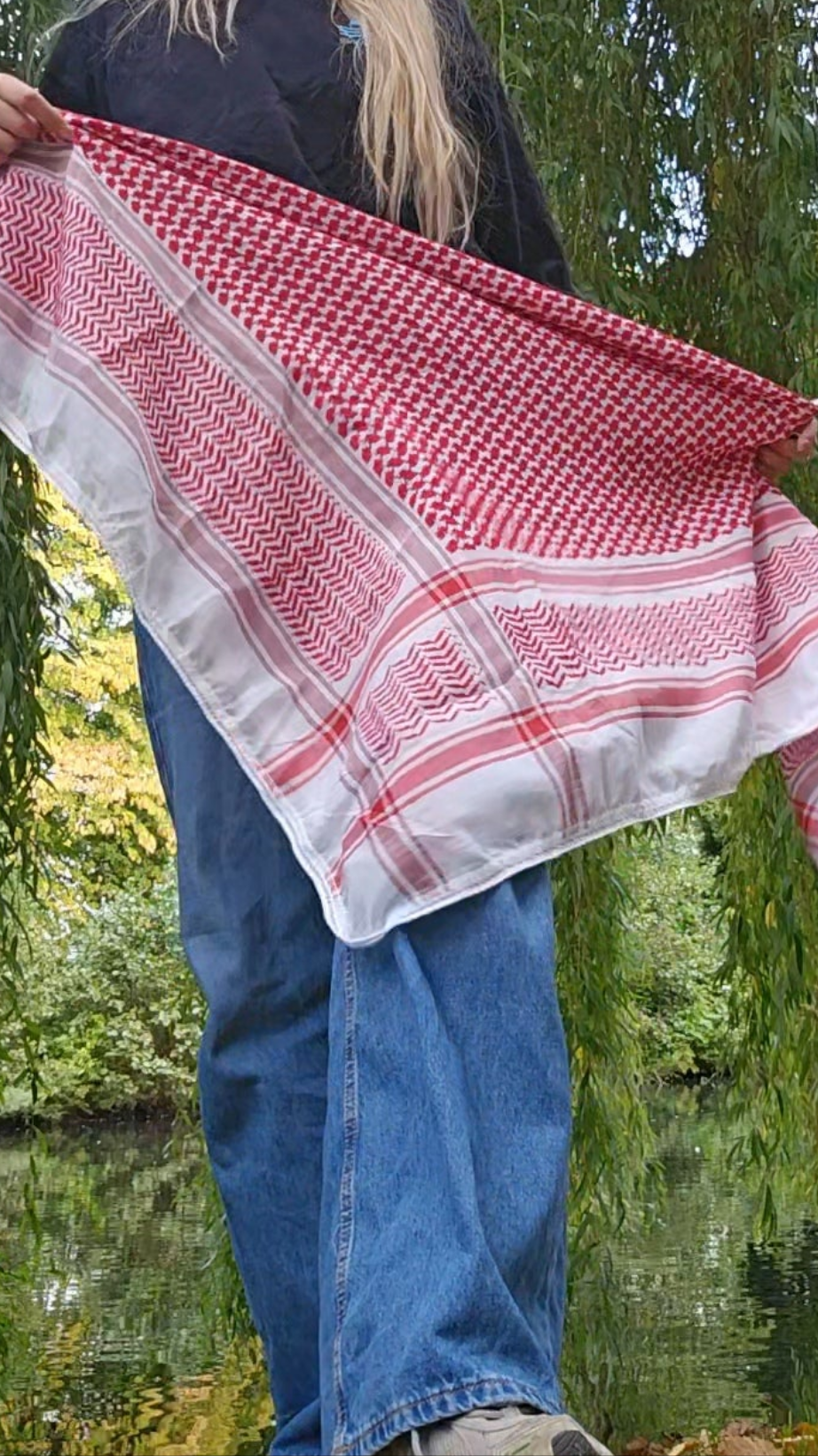 colourful basic keffiyeh