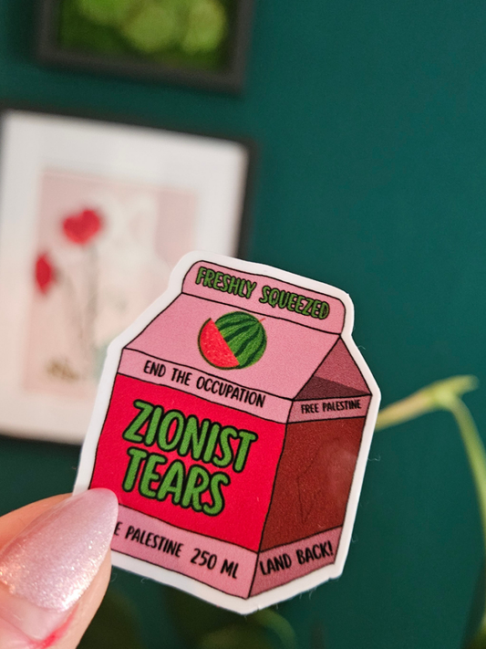 fresh tears sticker