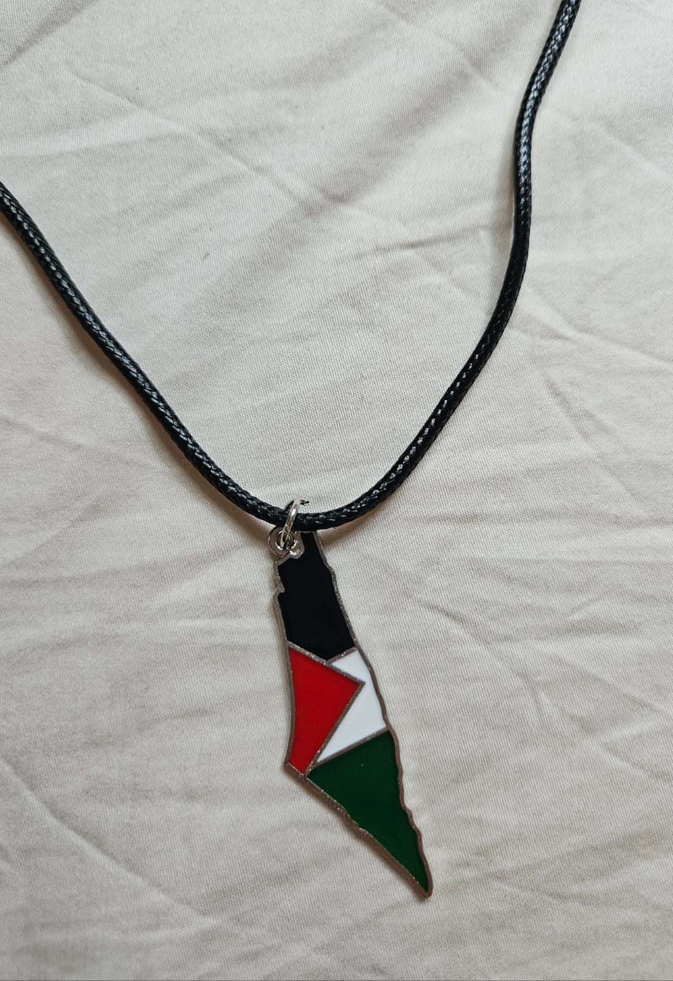 necklace palestine map