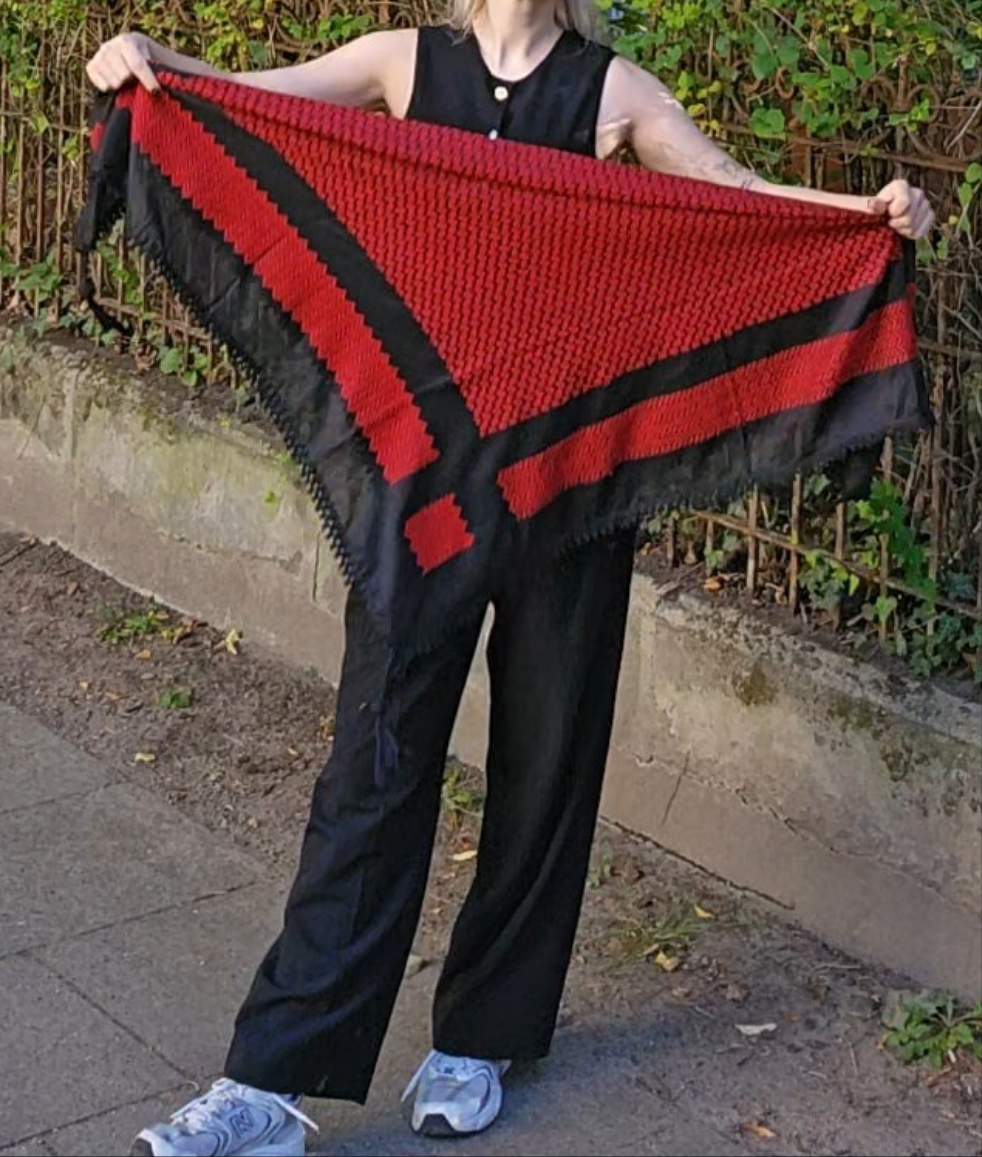 black keffiyeh