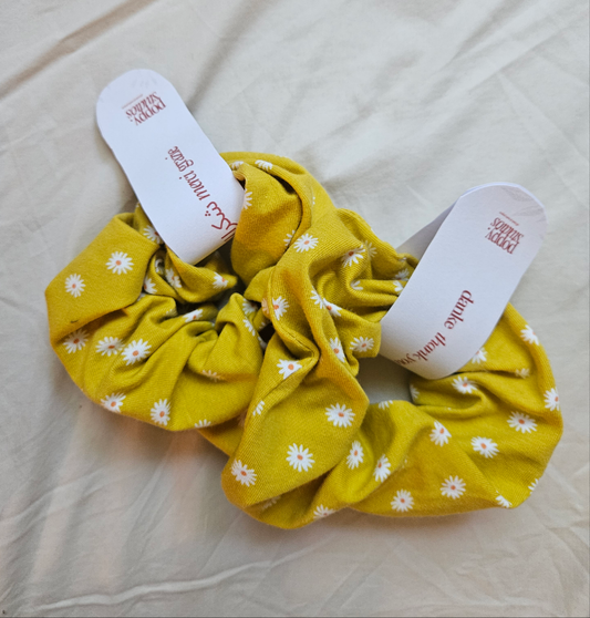 scrunchie "daisies"