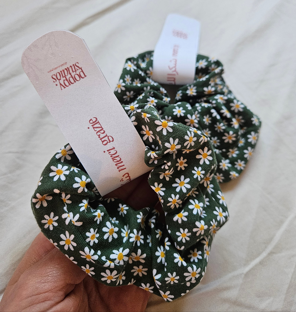 scrunchie "marguerite"