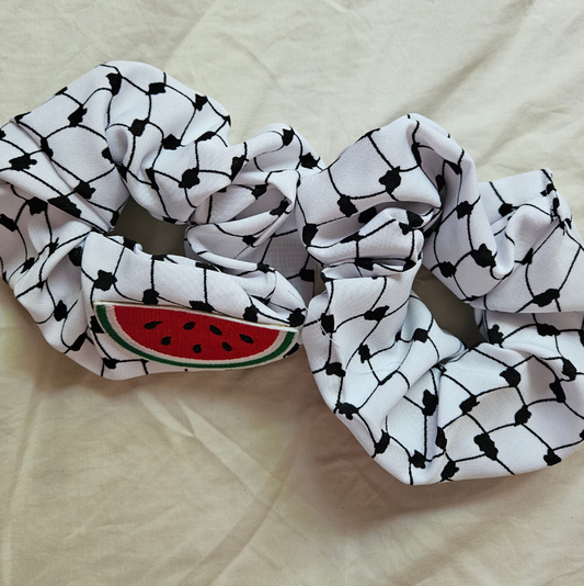 LIMITED EDITION keffiyeh scrunchie