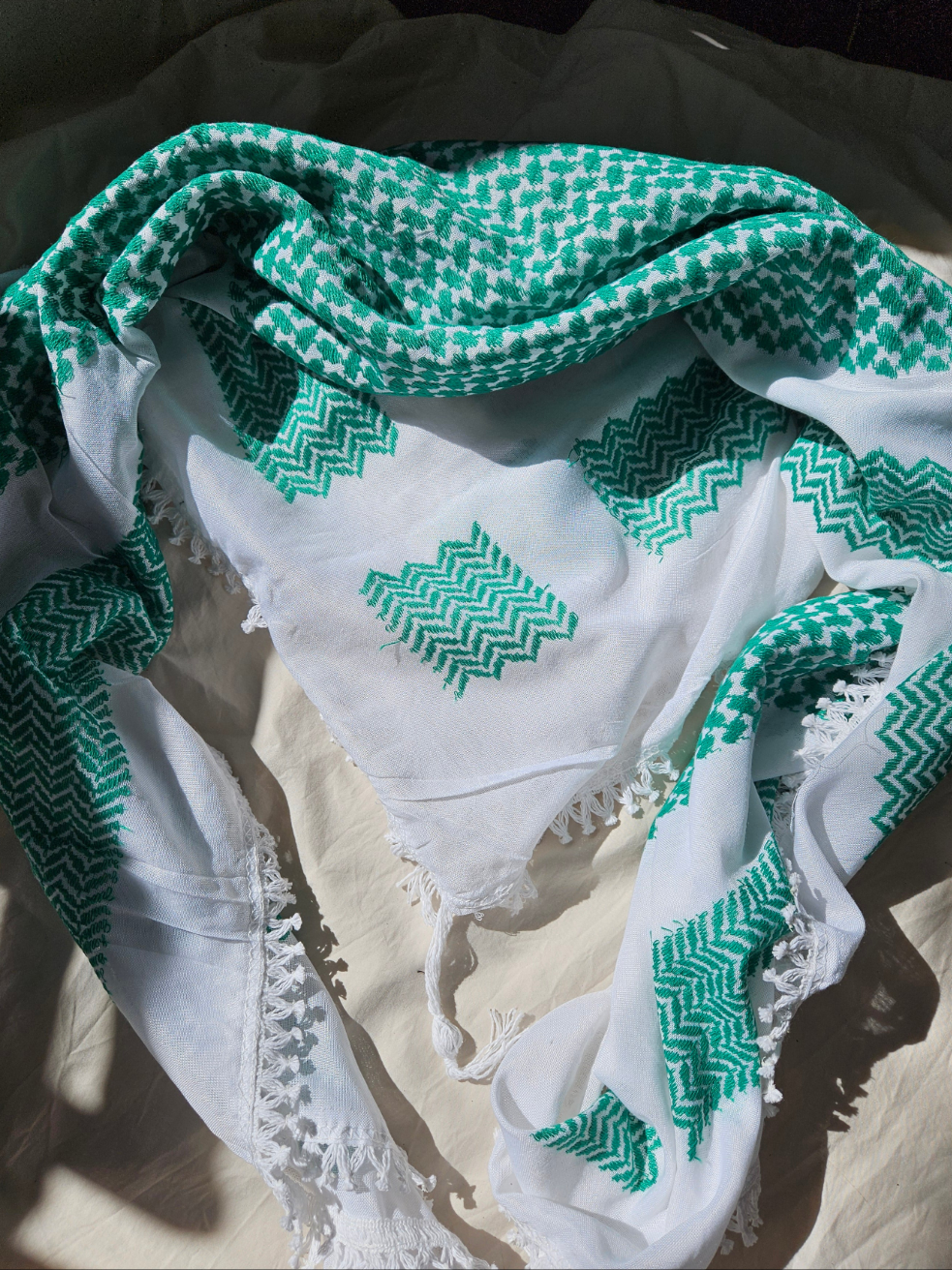 colourful basic keffiyeh