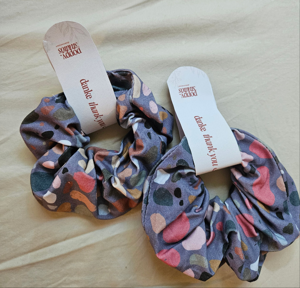 scrunchie "terrazzo"