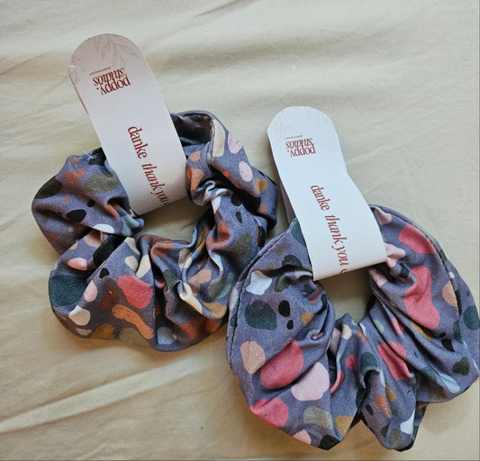 scrunchie "terrazzo"