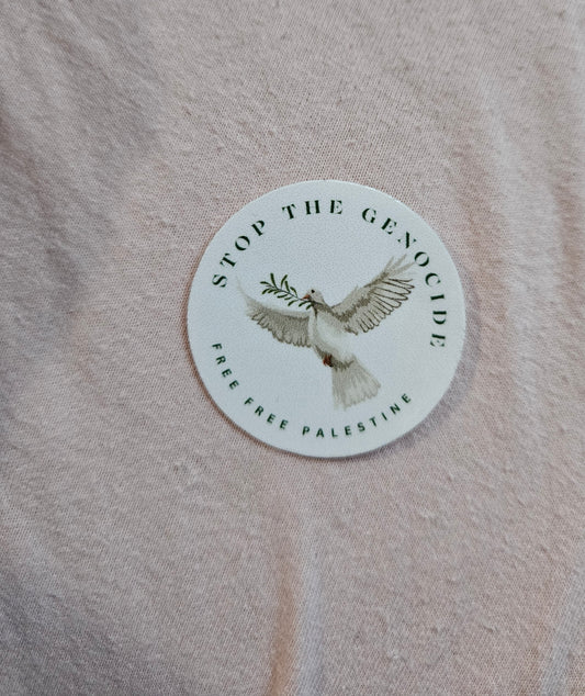 palestine variety circle sticker 8