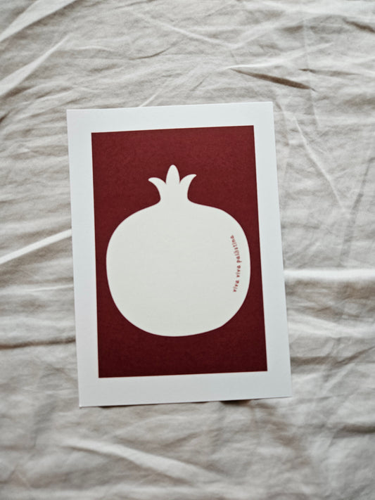 print "viva viva palestina" pomegranate
