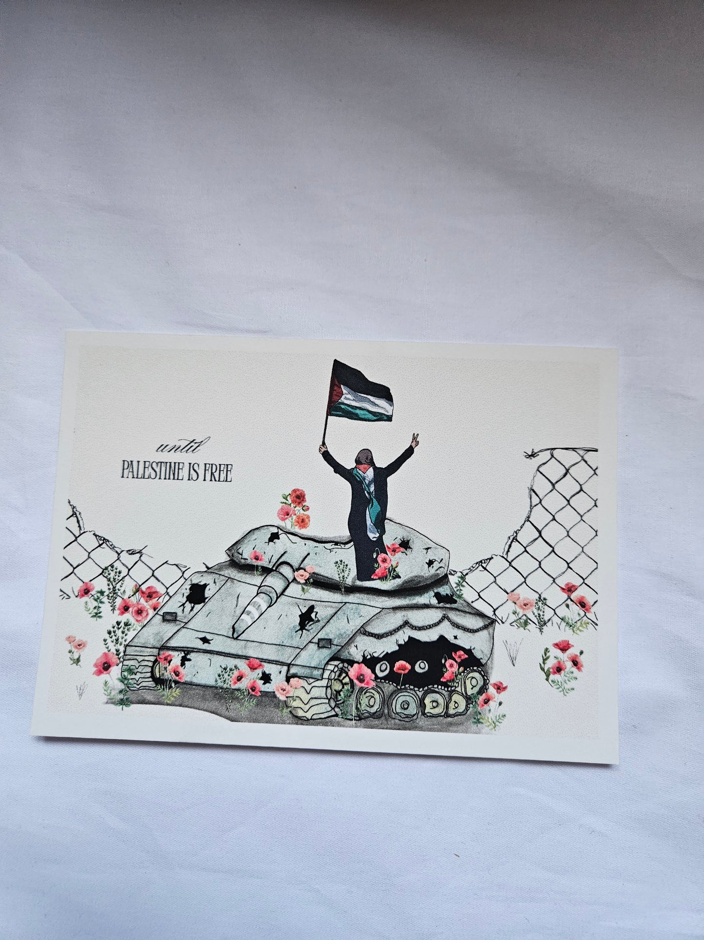 print "palestine will be free"