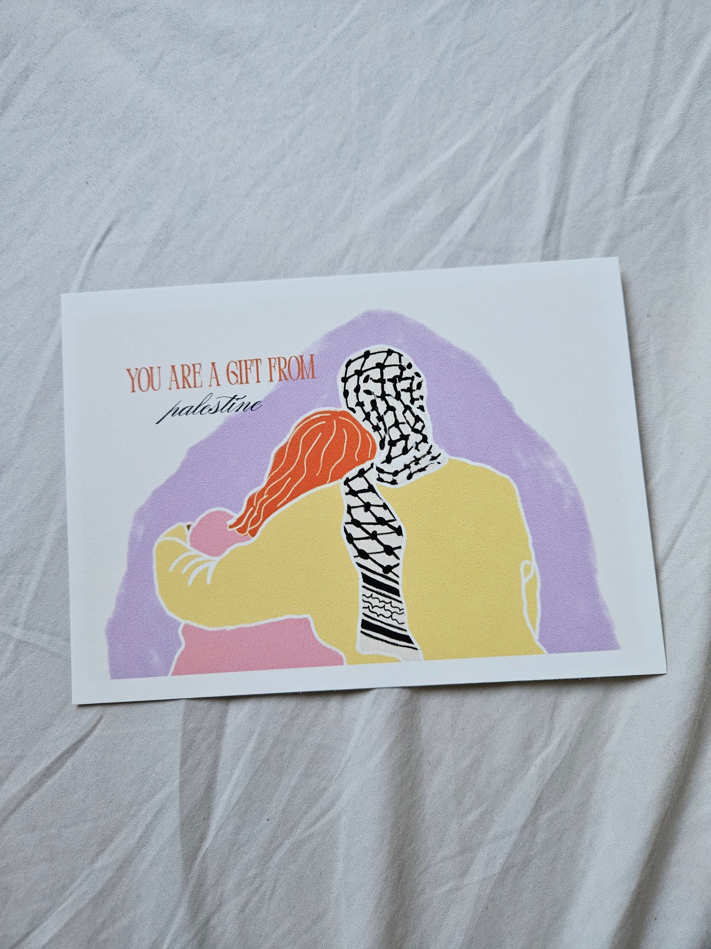 print "gift from palestine"