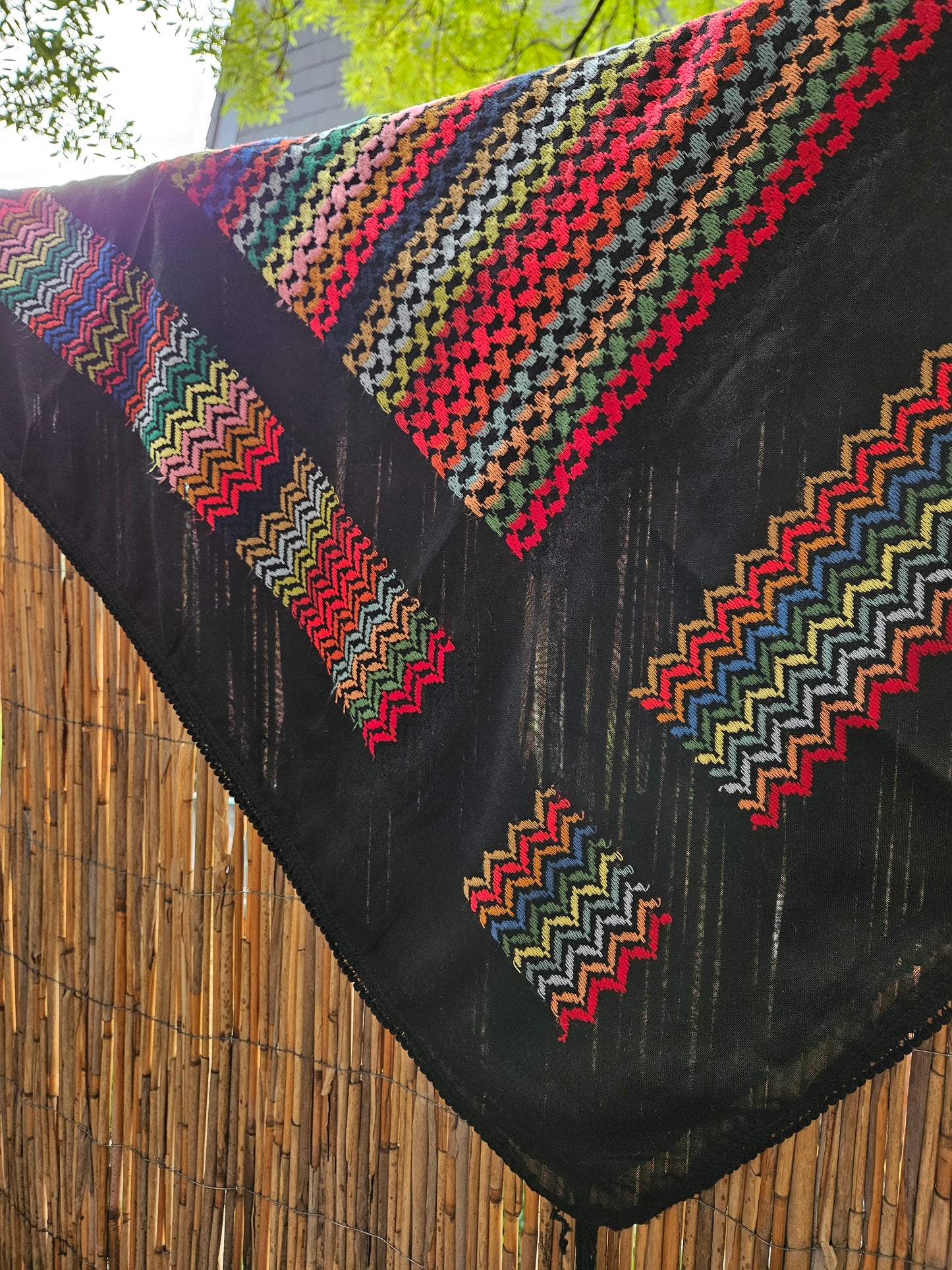 multicolour keffiyeh