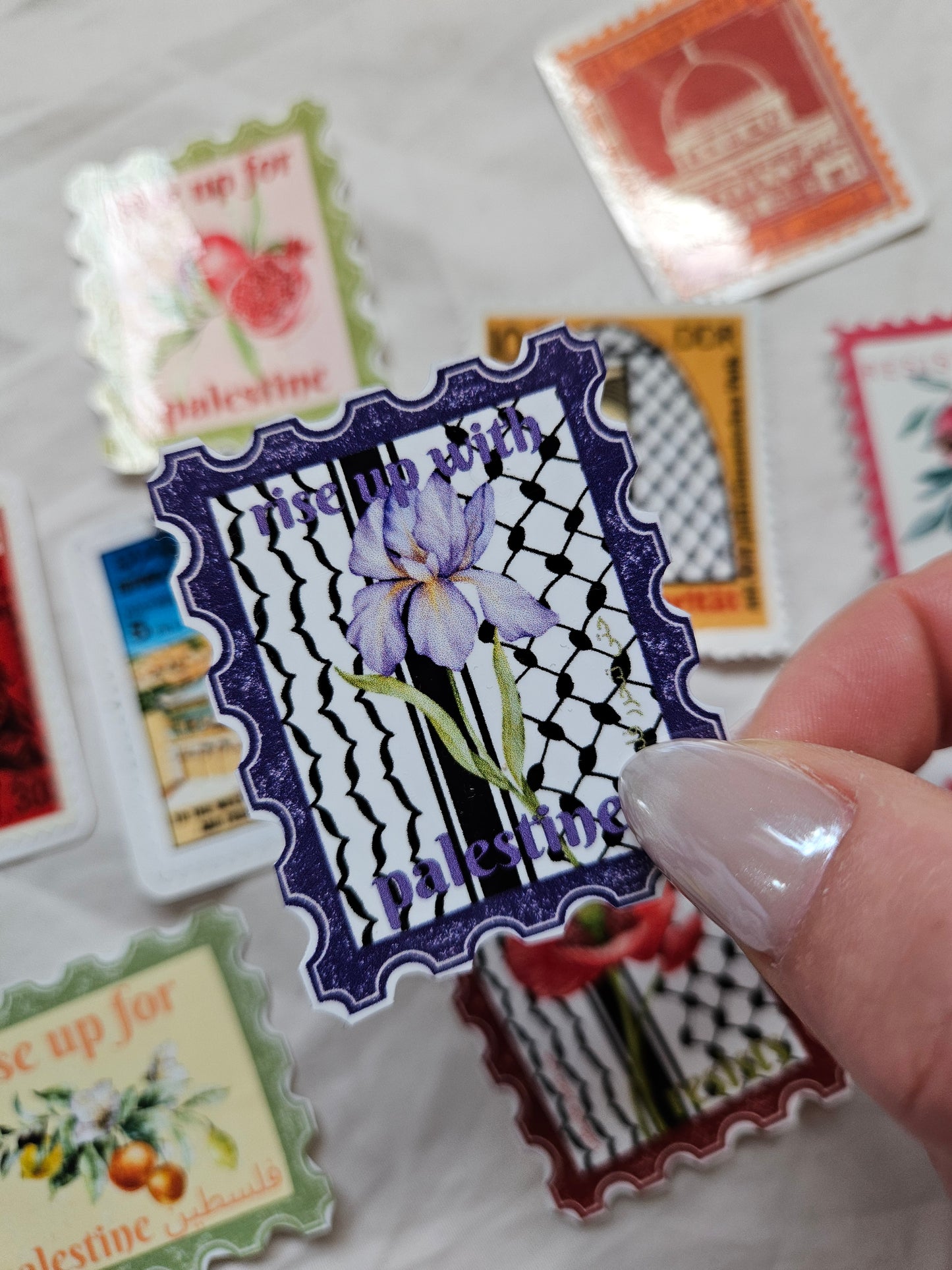 palestine stamp sticker #31