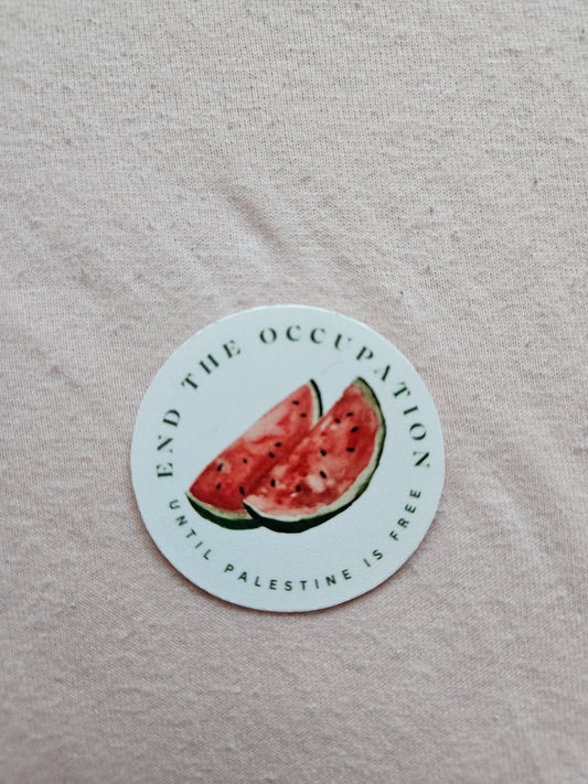 palestine variety circle sticker 2