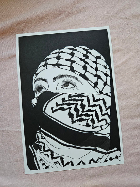 postcard "stay resistant"