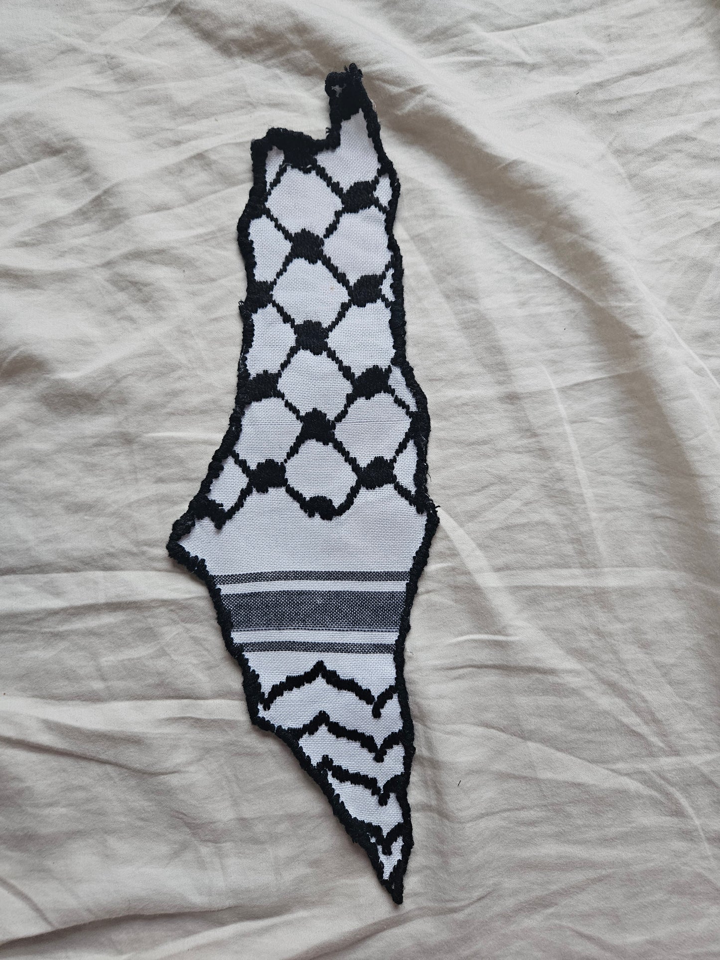 keffiyeh map patch - big