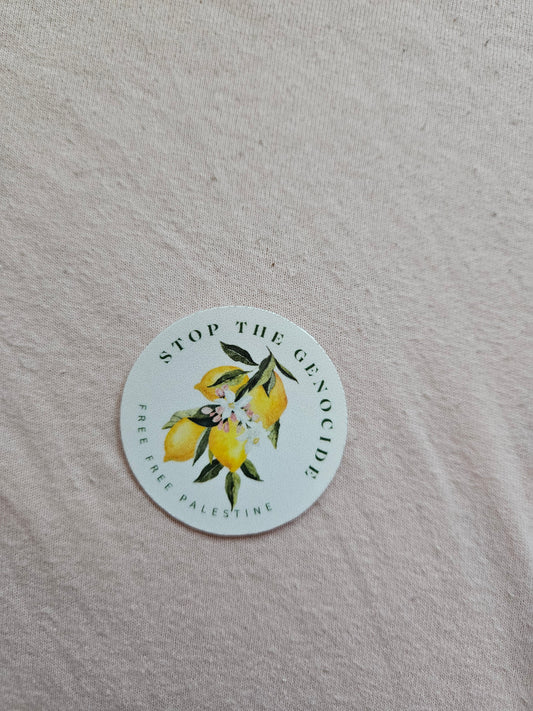 palestine variety circle sticker 1