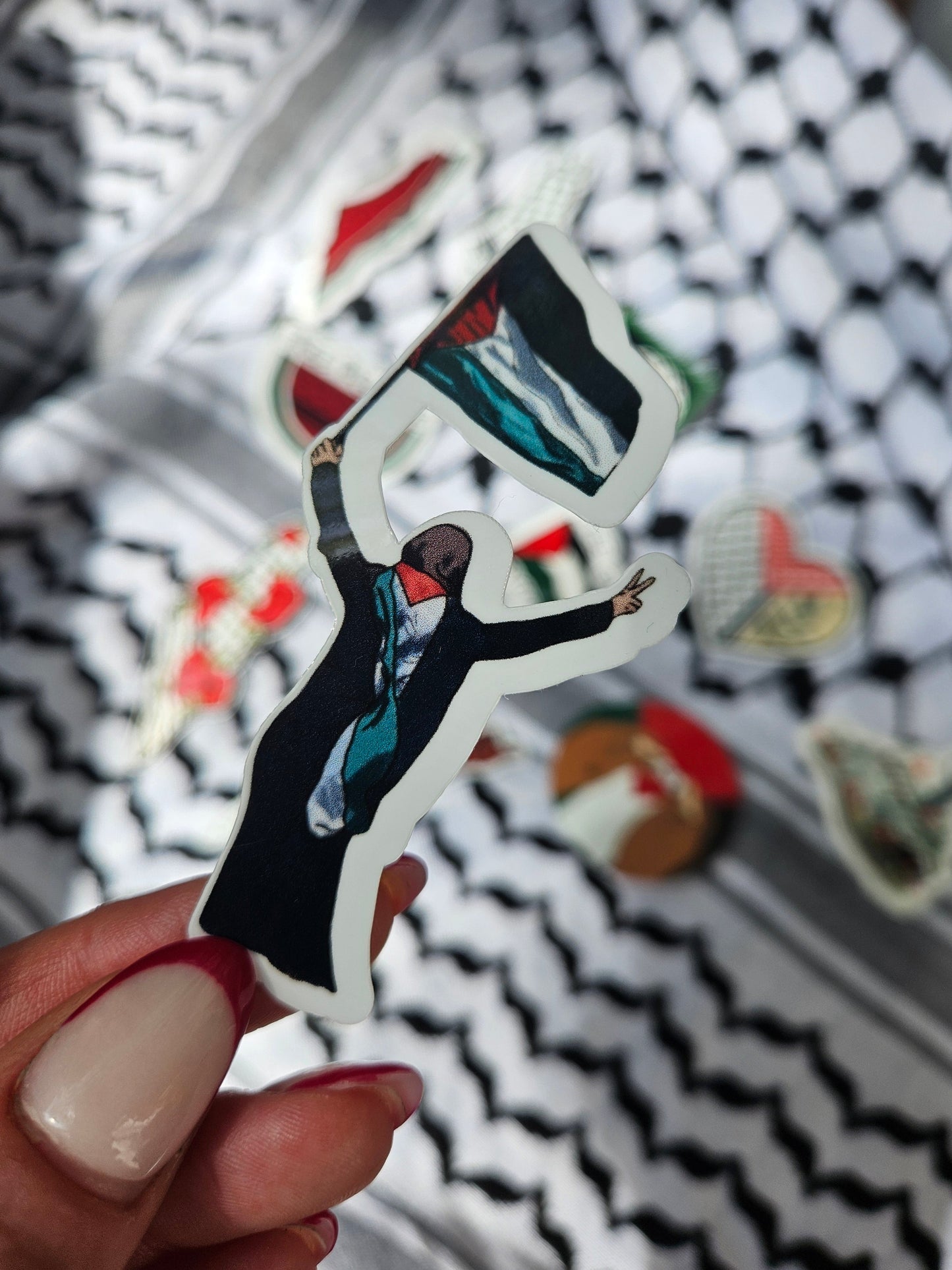 sticker "march of return"
