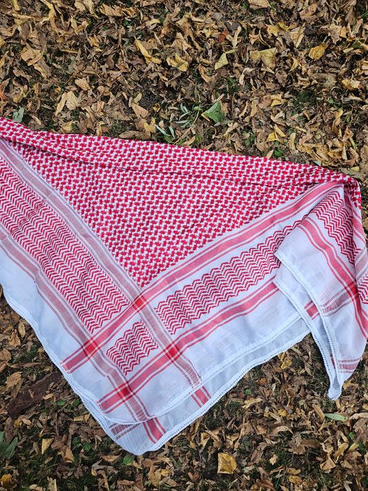 red keffiyeh