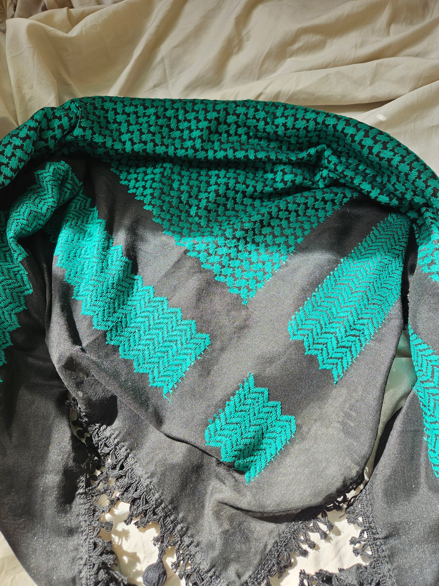 black keffiyeh
