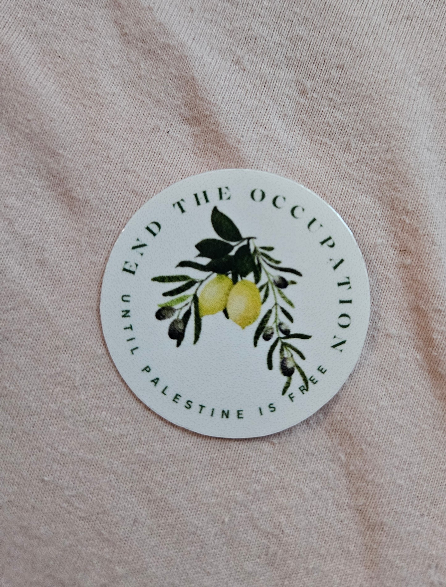 palestine variety circle sticker 6