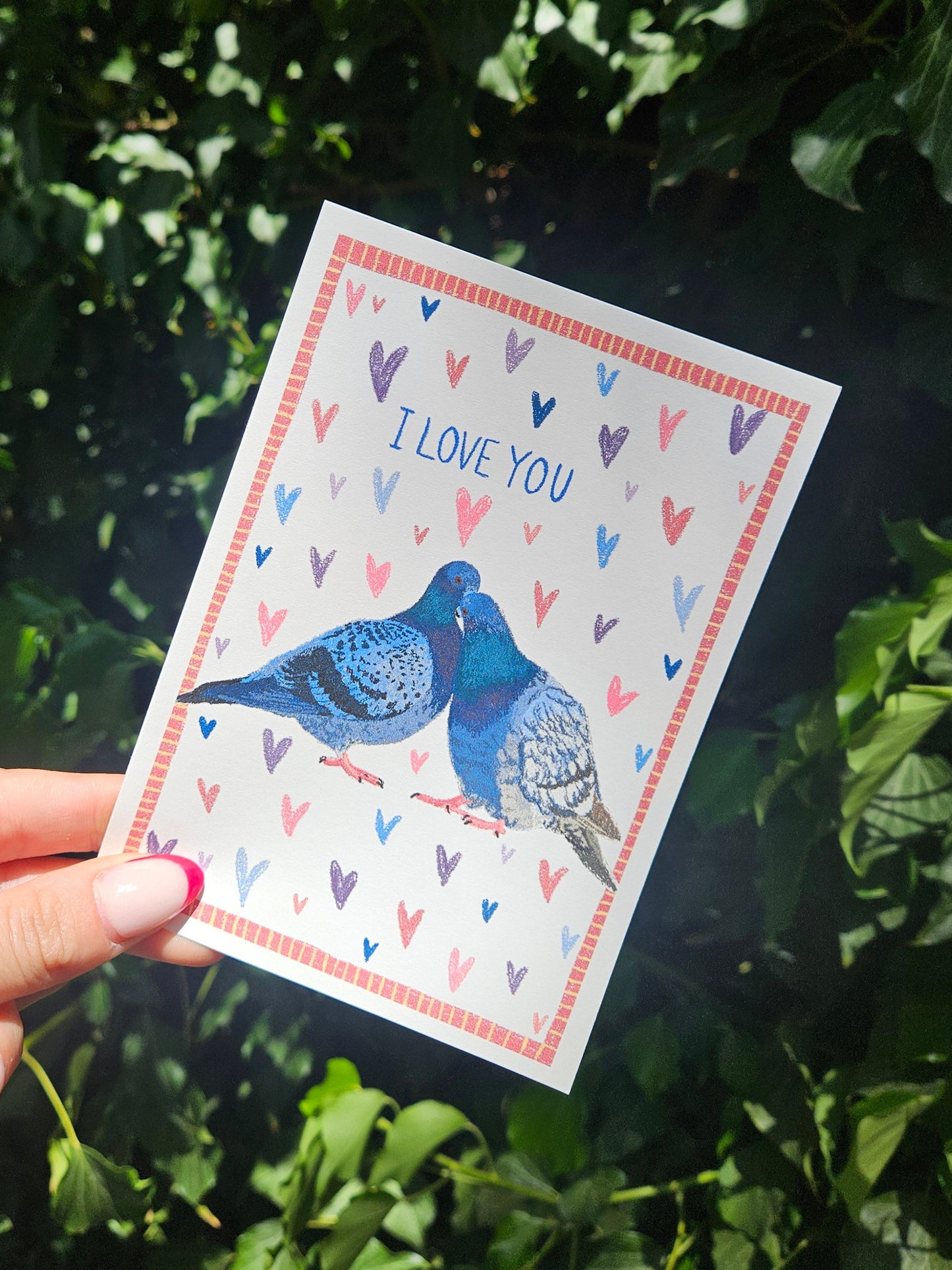 print "i love you"