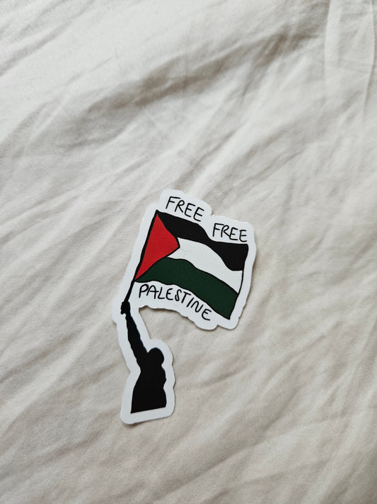 sticker "free palestine