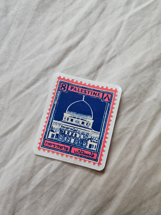 colourpop palestine stamp blue/pink