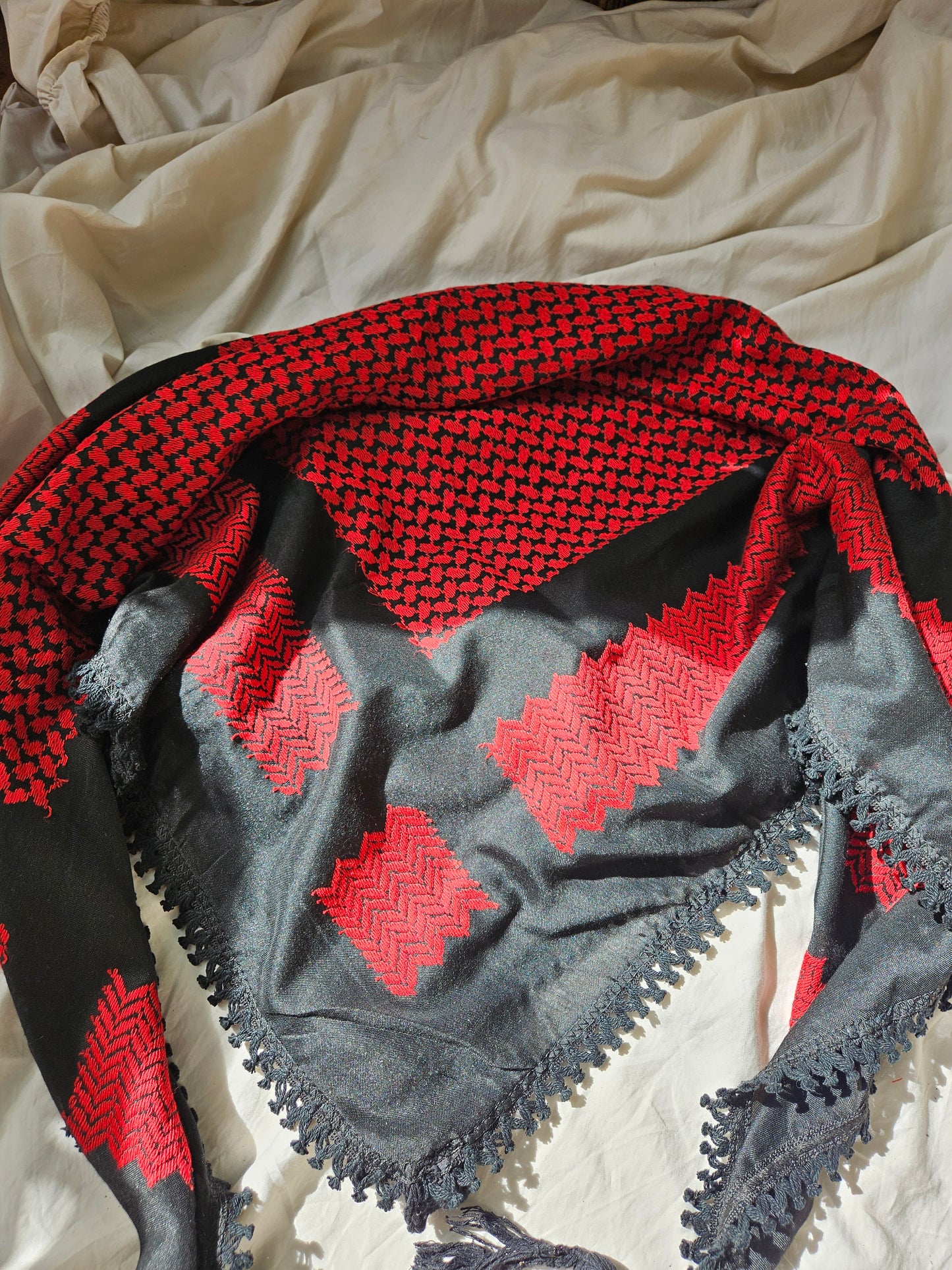black keffiyeh