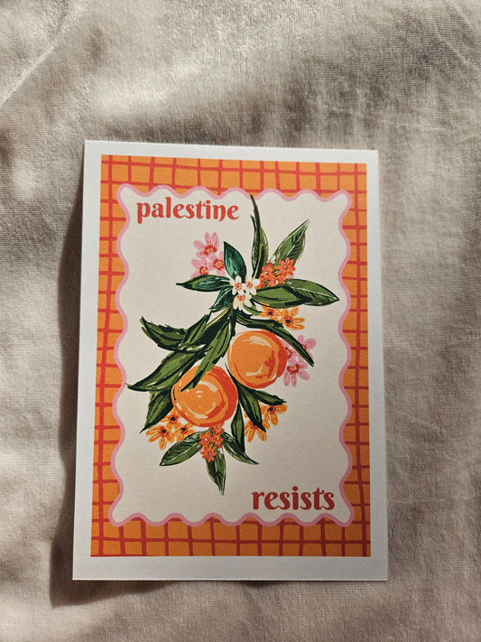 print "palestine resists"
