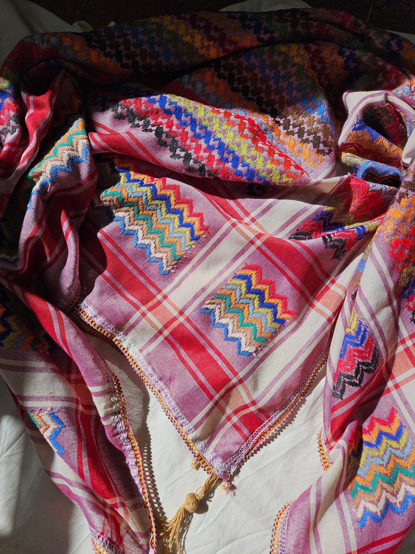 multicolour keffiyeh