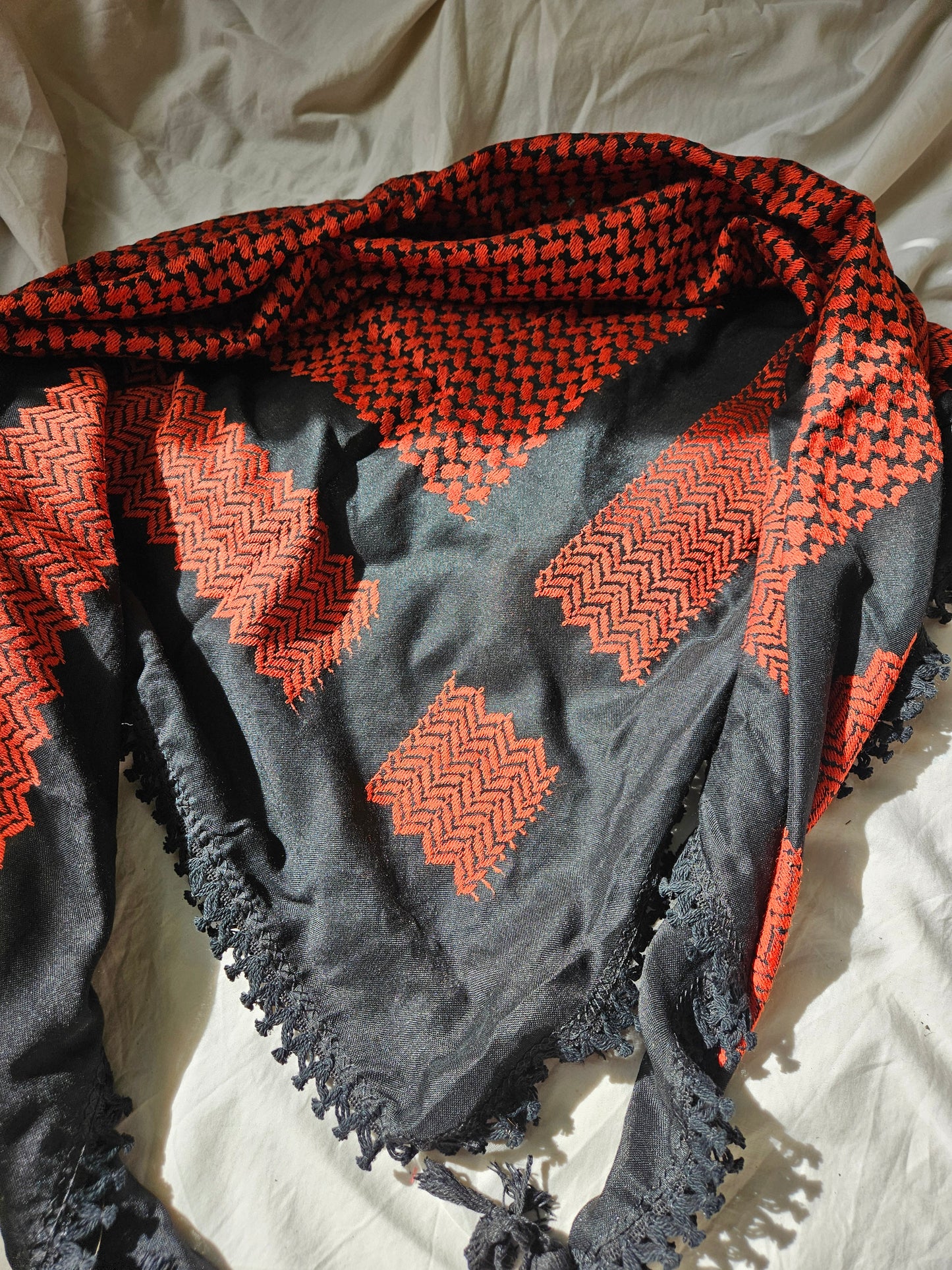 black keffiyeh