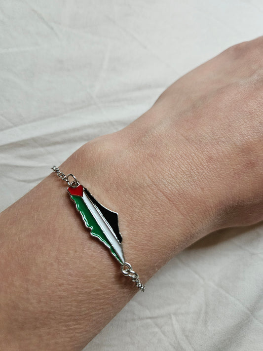 bracelet palestine map